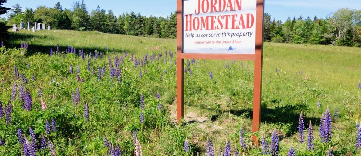 Jordon Homestead Sign